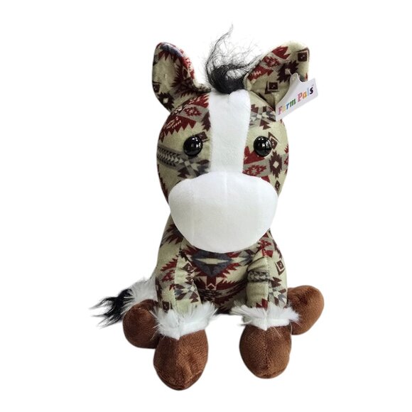 Kids Toys For All - Western Farm Pals Stuffed Plushies | Stuffed Farm Animals MD - Picture 2 of 9